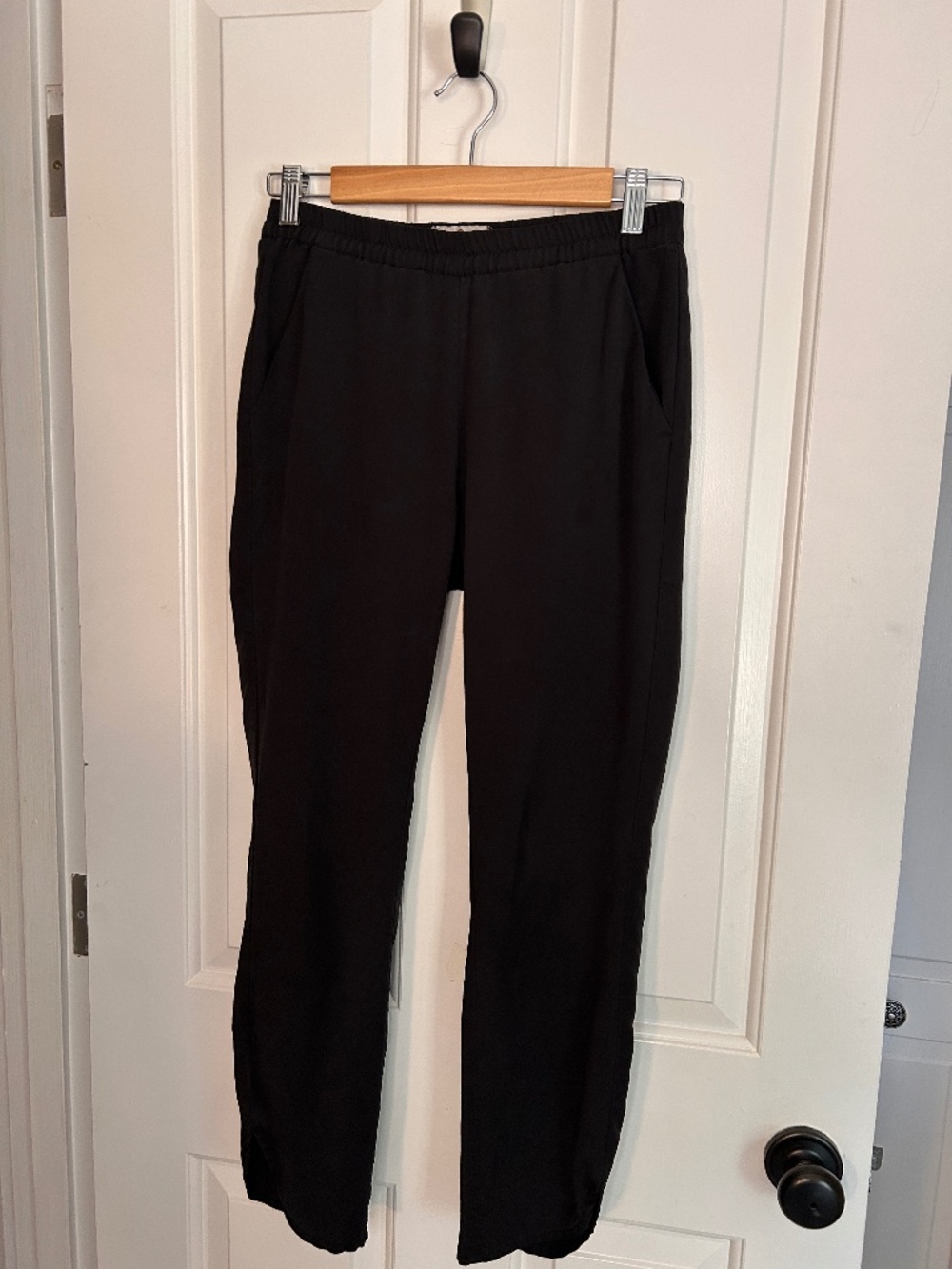 Marine Layer Women's Tencel Allison Pant - Black - Size XS